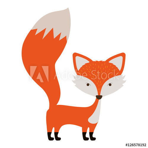500x500 Fox Icon Animal Cartoon And Nature Theme Isolated And Drawn