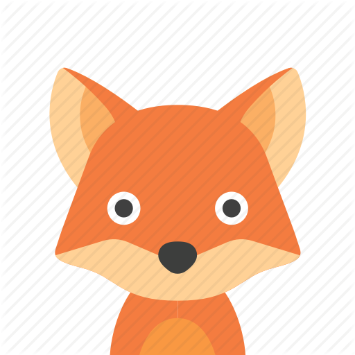 512x512 Face, Fox Icon