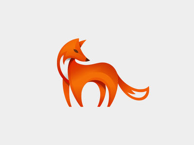 400x300 Fox Iconillustration Logo Design Fox Illustration, Fox Tattoo