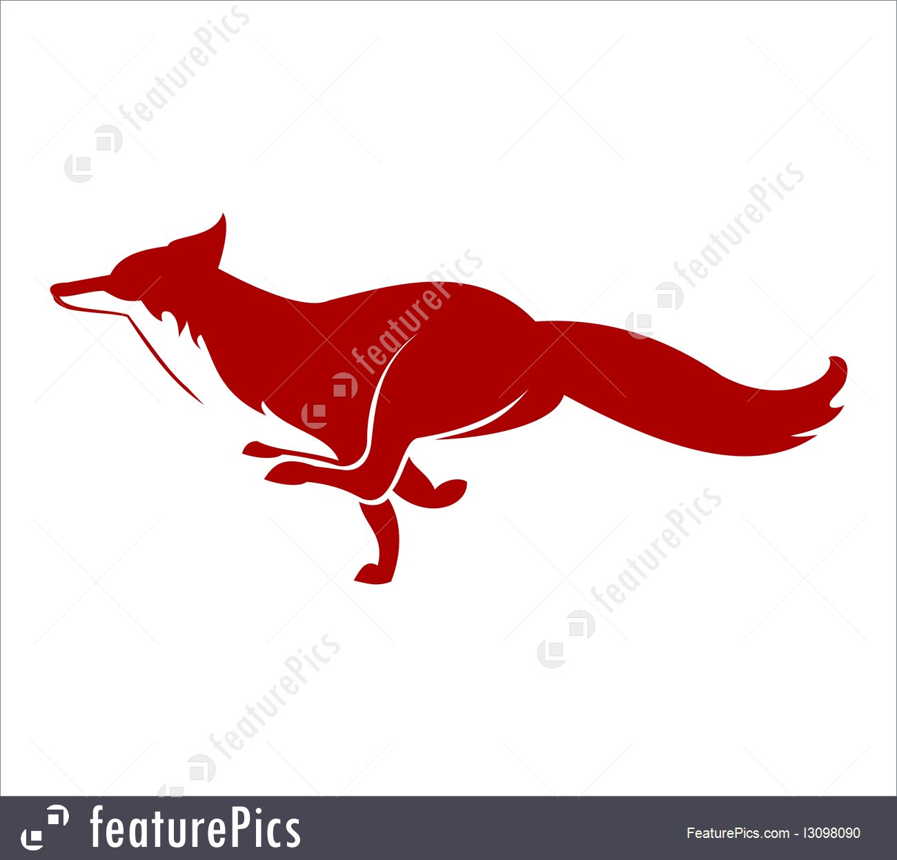 1300x1247 Wildlife Animals Running Fox Icon