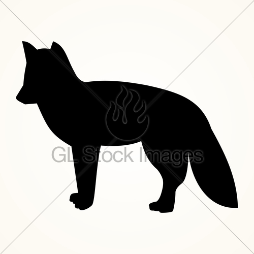 500x500 Fox Icon Gl Stock Images
