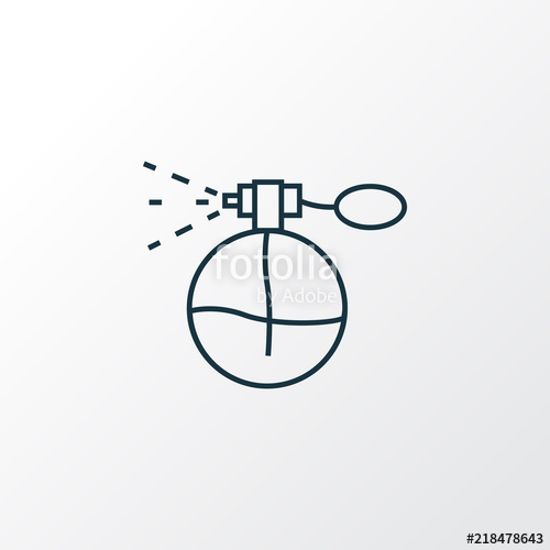 500x500 Perfume Icon Line Symbol Premium Quality Isolated Fragrance