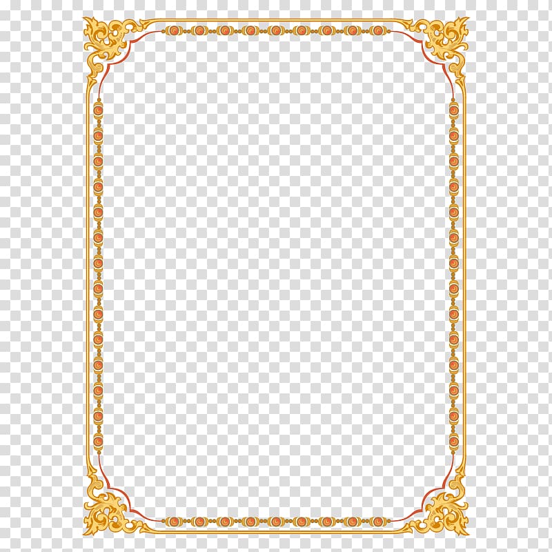 800x800 Gold Floral Frameillustration, Gold Frame Icon, Creative Golden