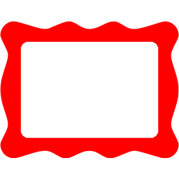 256x256 Red Frame Icon