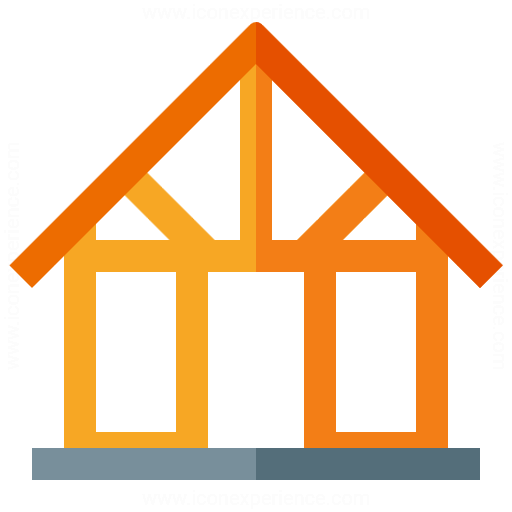 512x512 Iconexperience G Collection House Framework Icon