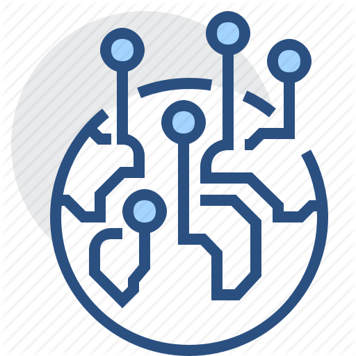 512x512 Branch, Business, Earth, Franchise, Global, Offices, World Icon