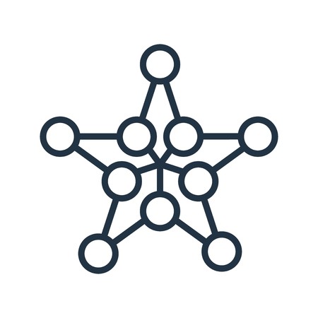 450x450 Franchise Icon Vector Isolated On White Background, Franchise