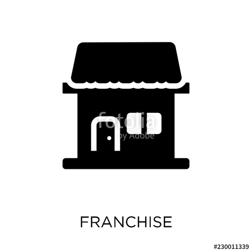 500x500 Franchise Icon Franchise Symbol Design From Startup Collection