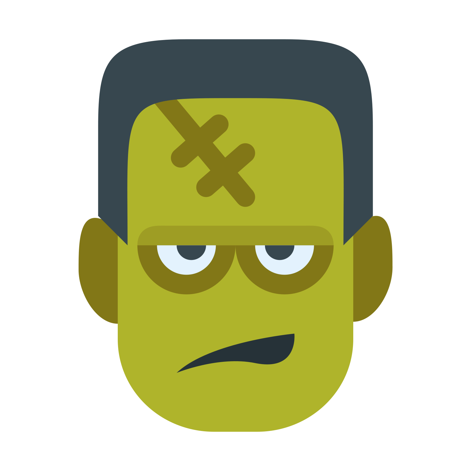 1600x1600 Frankenstein Colour Icon Transparent Png