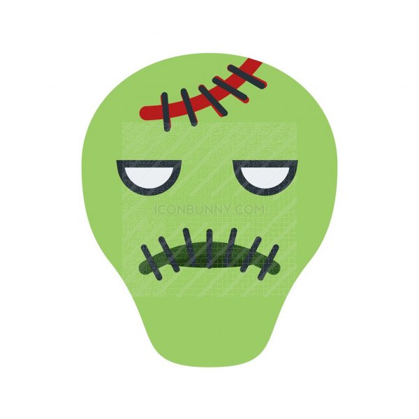 600x600 Frankenstein Flat Multicolor Icon