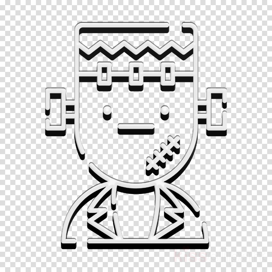 900x900 Fantasy Icon Frankensten Halloween Icon Clipart