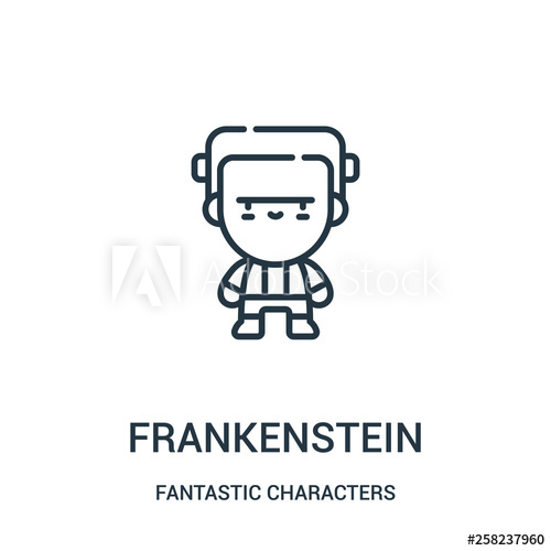 500x500 Frankensten Vector From Fantastic Characters Collection