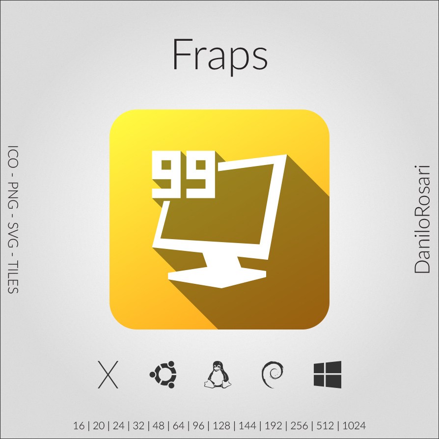 894x894 Fraps Icon