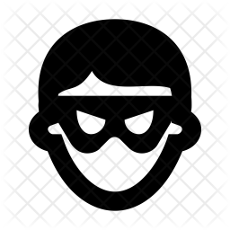 256x256 Fraud Icon Of Glyph Style