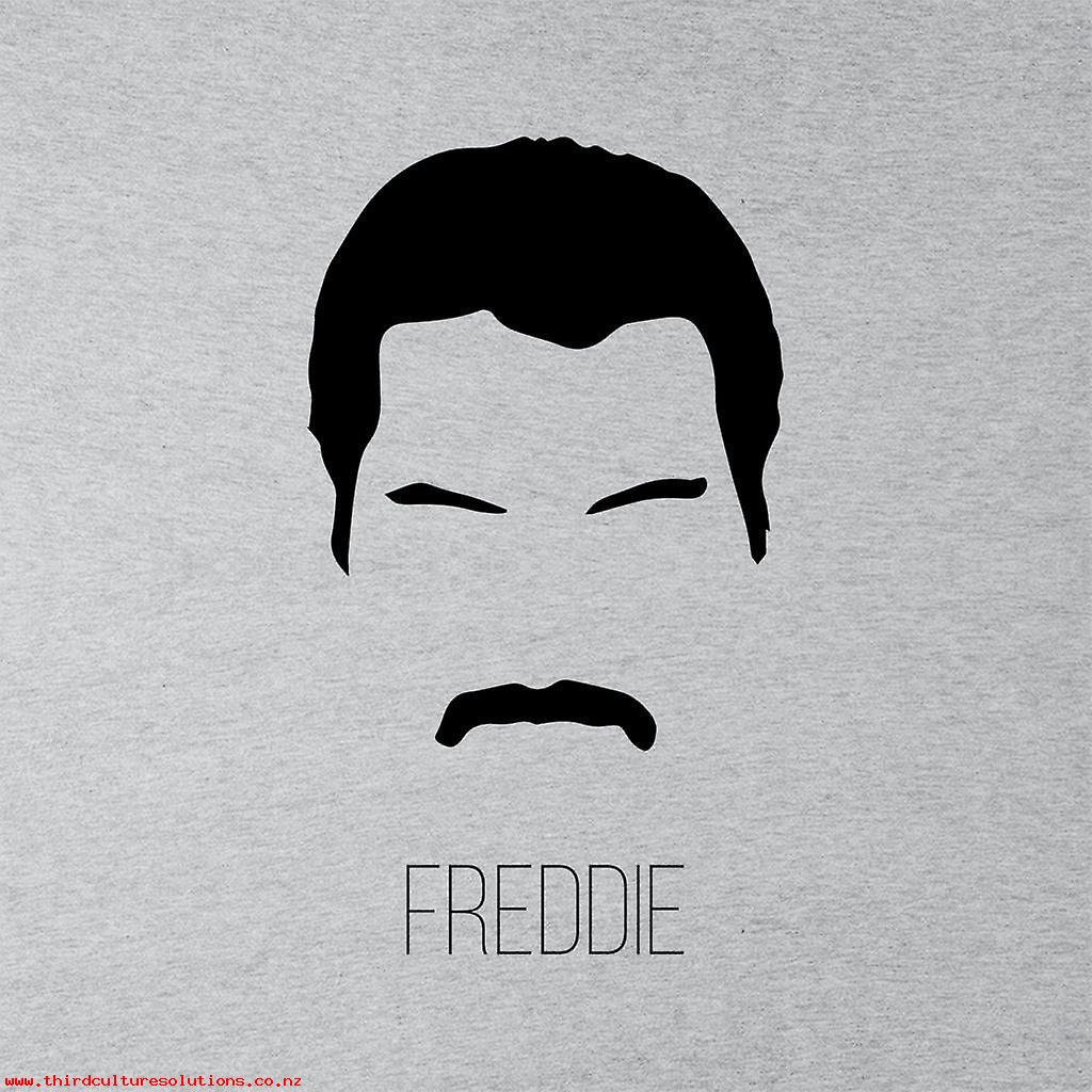 1024x1024 Freddie Mercury Music Icon Silhouette Mens Varsity Jacket