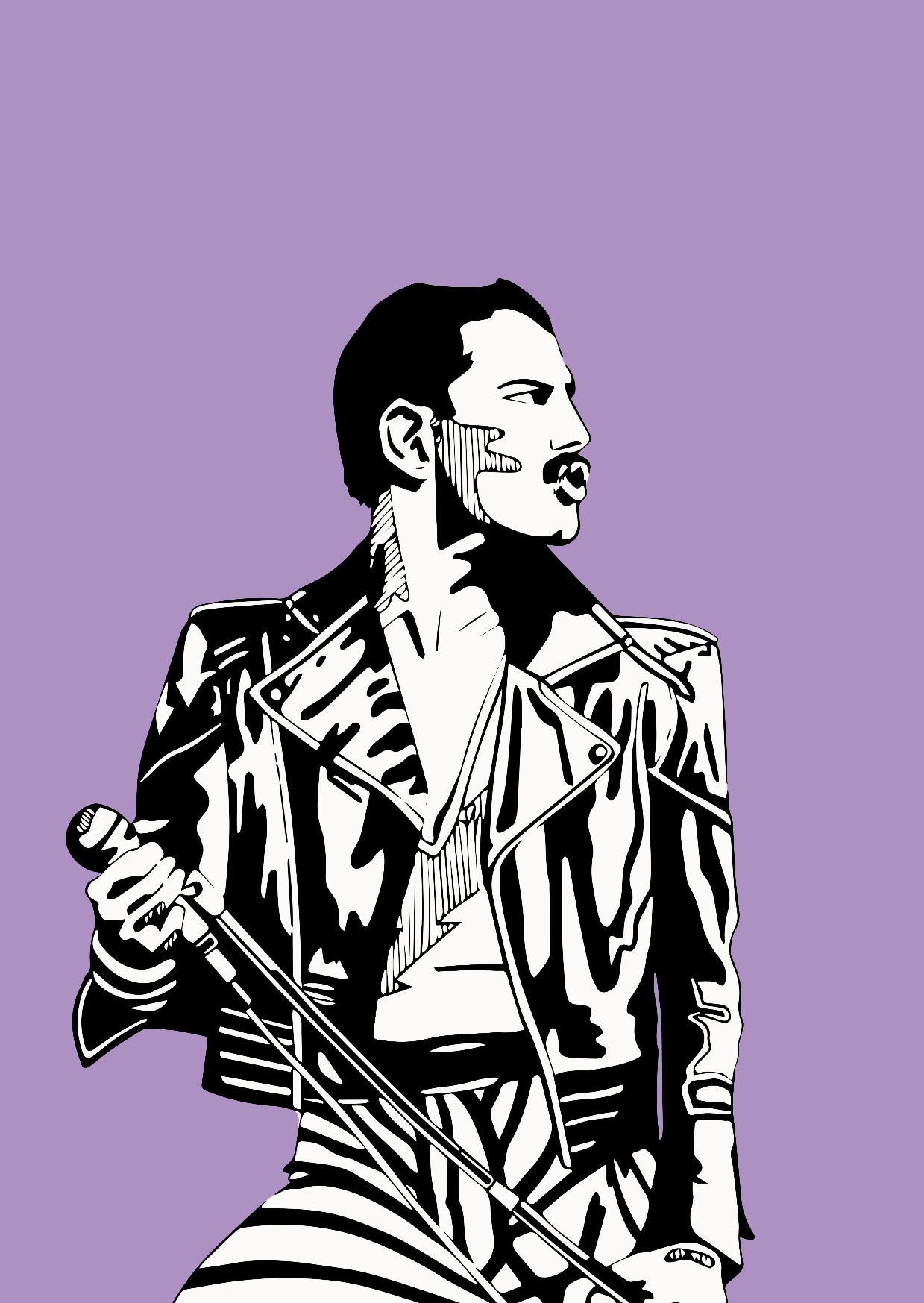 1239x1747 Freddie Mercury