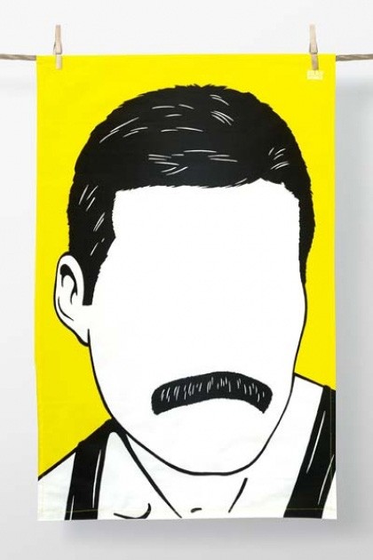 420x630 Rock Icon Tea Towel