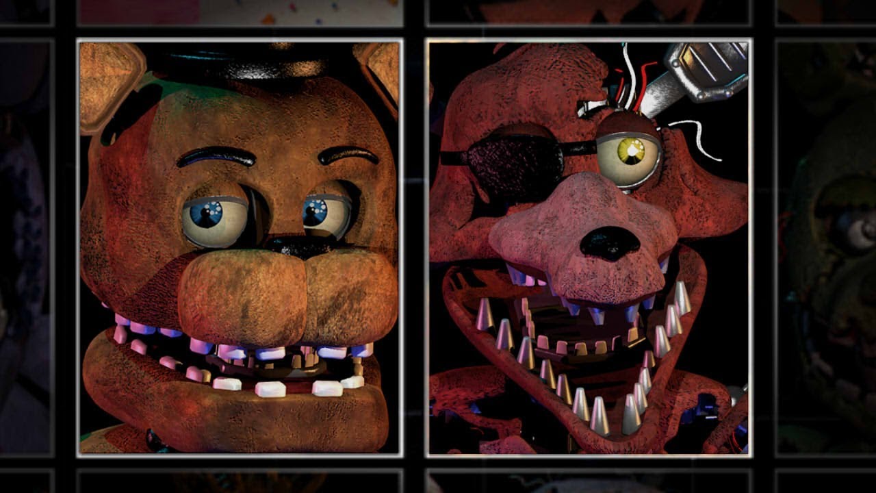Speed Art Withered Freddy E Withered Foxy Ultimate Custom Night 1280x720 Speed Art Withered Freddy E Withered Foxy Ultimate Custom Night
