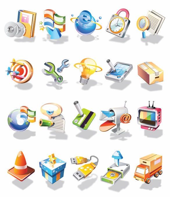 585x676 Vector Icon Set Free Icon All Free Web Resources