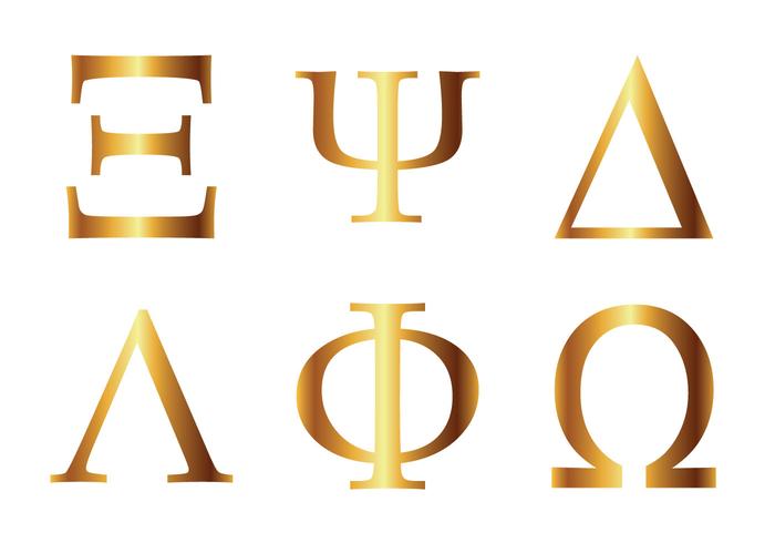 700x490 Free Greek Alphabet Vector Icon
