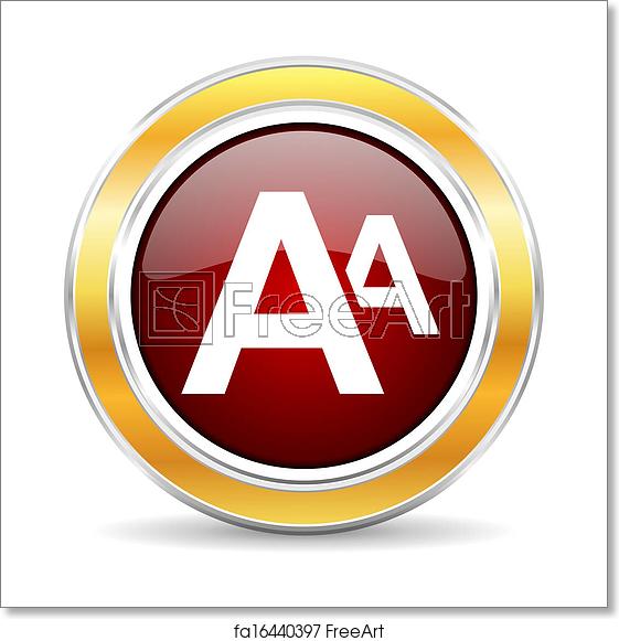 561x581 Free Art Print Of Alphabet Icon Freeart