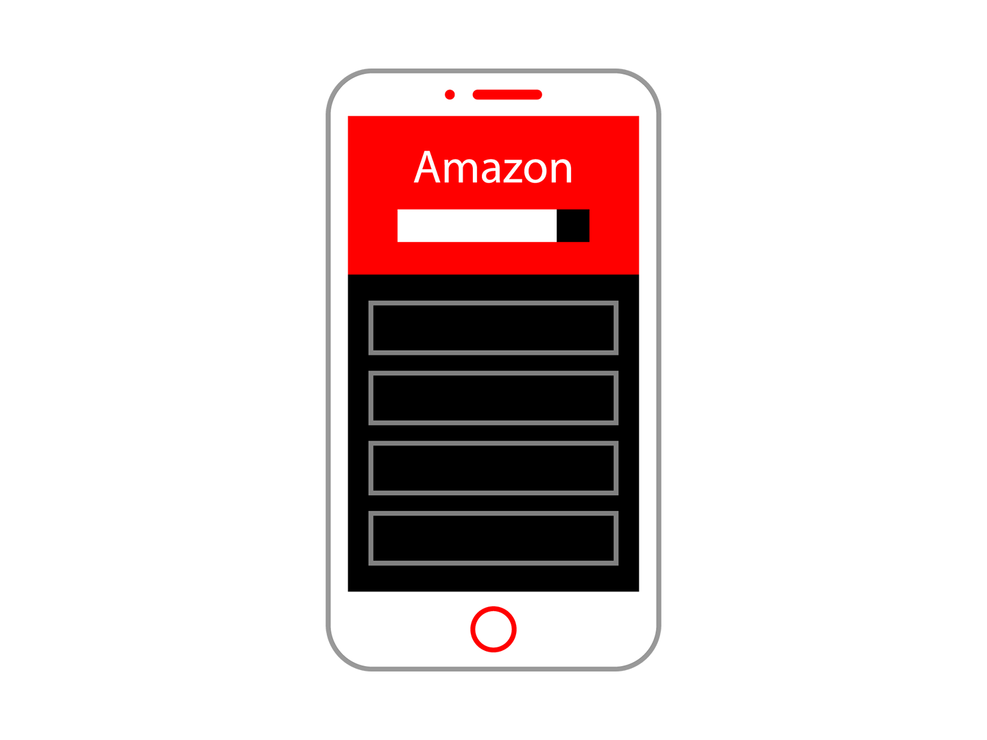 1440x1080 Free Amazon Mobile Shopping Icon
