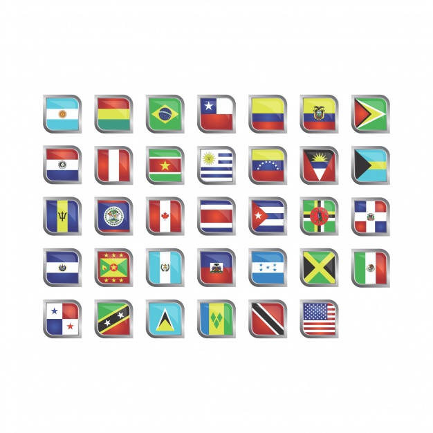 626x626 American Flag Icon Collection Vector Free Download