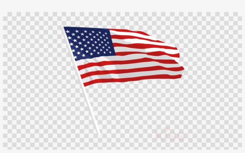 820x513 Download Transparent Background American Flag Clipart