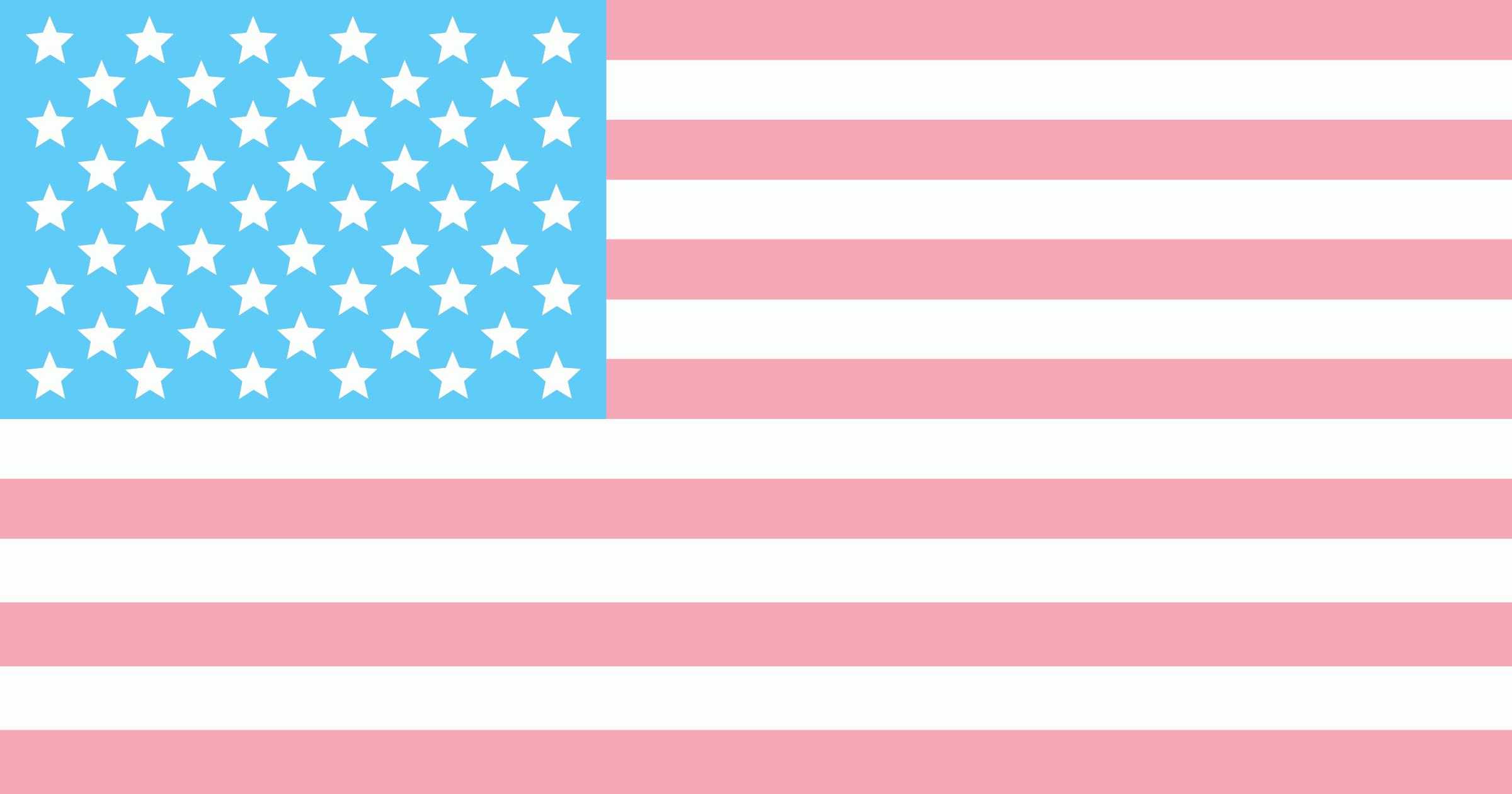 2400x1260 Trans American Flag Icons Png