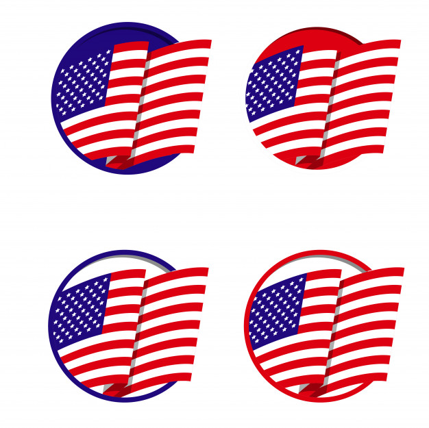 626x625 American Flag Icon