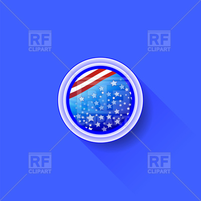 400x400 American Flag Icon Vector Image Of Icons And Emblems