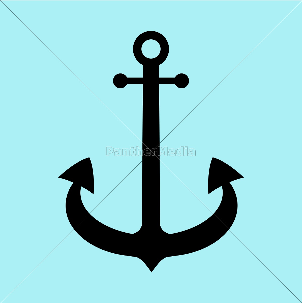 1198x1200 Anchor Icon Vector