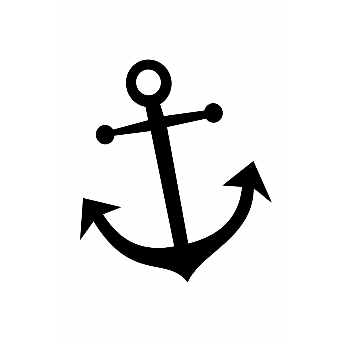 1200x1200 Anchor Icon, Transparent Anchor Images Vector