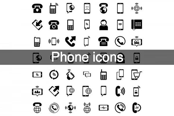 600x400 Free Mobile Icon Sets Recommended