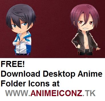 369x353 Anime Free! Iwatobi Swim Club Desktop Icons For Folders My Inner