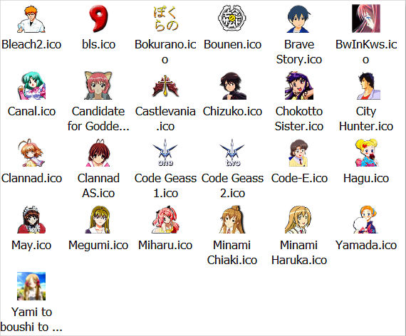 570x472 Anime Icons
