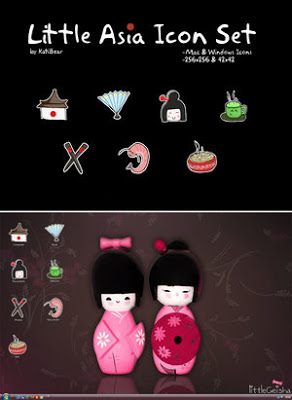 292x400 Anime Cartoons Free Little Asia Computer Icon Set