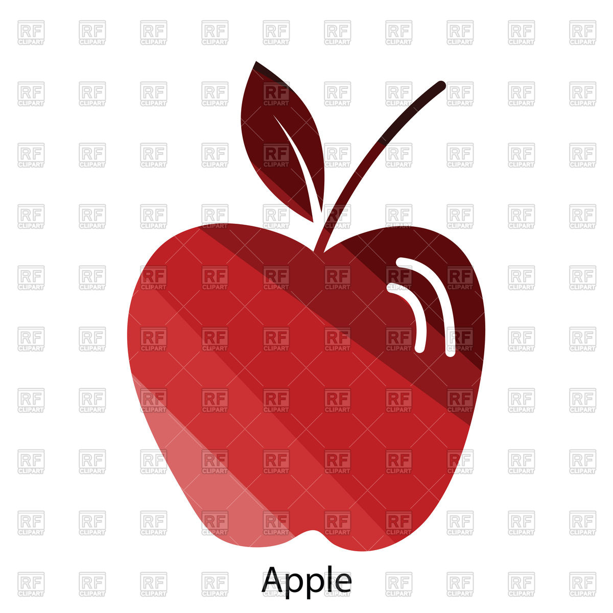 1200x1200 Apple Icon Vector Image Of Signs, Symbols, Maps Angelp