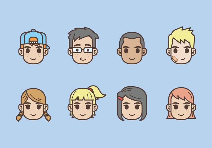 700x490 Free Kids Avatars Icon