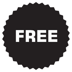 Free Badge Icon 256x256 Free Badge Icon