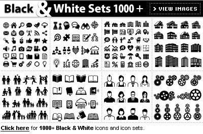Icon Black And White 400x264 Icon Black And White