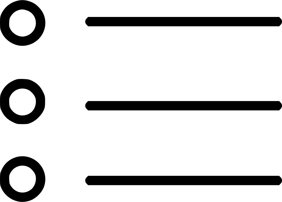 980x704 Round Bullet Points Png Icon Free Download