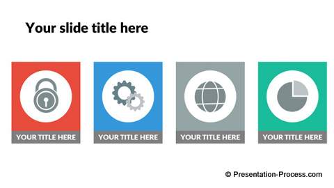 480x270 Flat Design Templates Powerpoint Bullet List