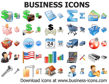Business Icons 440x340 Business Icons