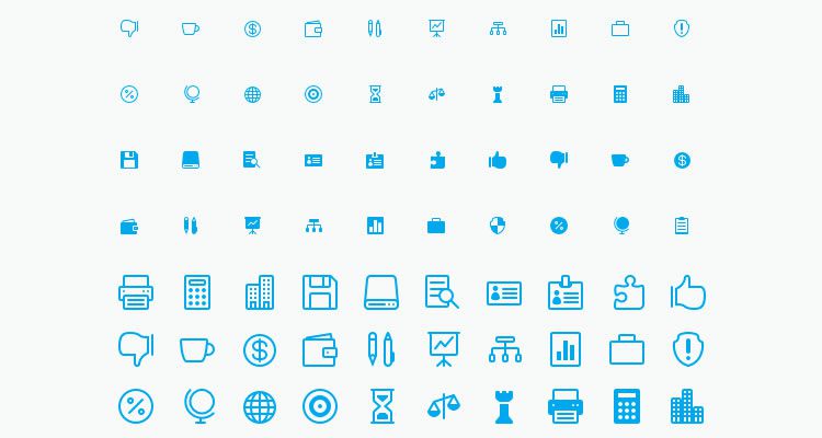 Free Business Icon Sets 750x400 Free Business Icon Sets
