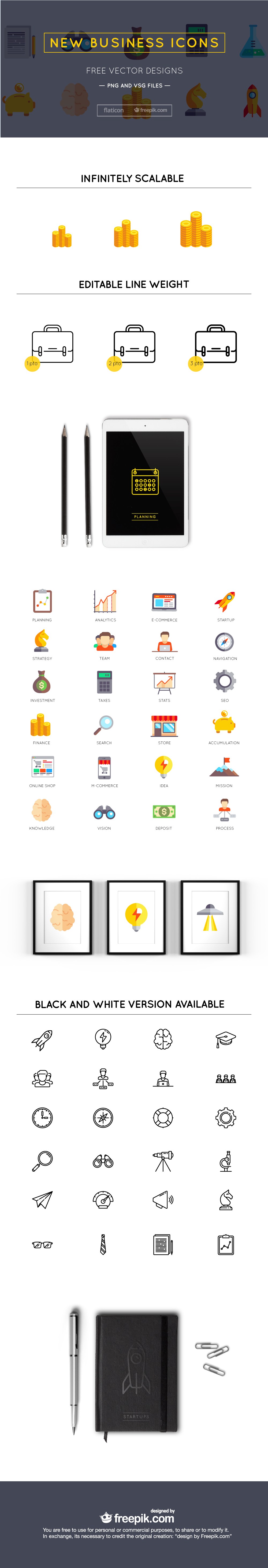 Free Business Icons Set In Vector Png Creative Nerds 1000x5839 Free Business Icons Set In Vector Png Creative Nerds