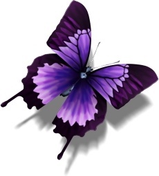 230x254 Purple Butterfly Free Icon Download