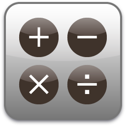 256x256 Calculator Icon Free Download As Png And Icon Easy