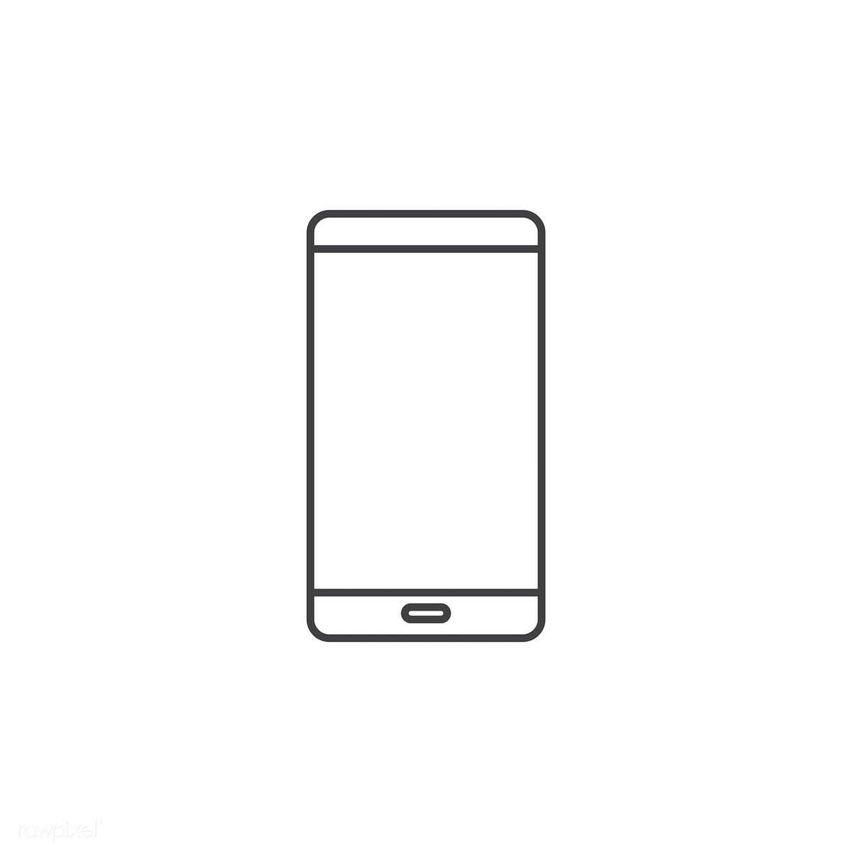 Vector Of Mobile Phone Icon Free Image 1200x1200 Vector Of Mobile Phone Icon Free Image