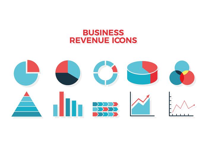 700x490 Business Revenue Chart Icon Free Vector